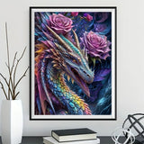 Dragon 5d Diy Diamond Painting Kits UK Handwork Hobby FL2339