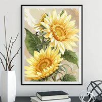 Sunflower 5d Diy Diamond Painting Kits UK Handwork Hobby FL2169