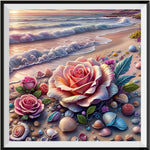 Rose 5d Diy Diamond Painting Kits UK Handwork Hobby FL4087