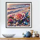 Rose 5d Diy Diamond Painting Kits UK Handwork Hobby FL4087