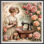 Portrait 5d Diy Diamond Painting Kits UK Handwork Hobby FL3098