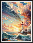 Lighthouse 5d Diy Diamond Painting Kits UK Handwork Hobby FL2302