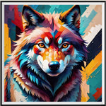 Wolf 5d Diy Diamond Painting Kits UK Handwork Hobby FL8251