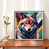 Wolf 5d Diy Diamond Painting Kits UK Handwork Hobby FL8251