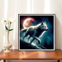 Wolf 5d Diy Diamond Painting Kits UK Handwork Hobby FL8252