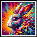Rabbit 5d Diy Diamond Painting Kits UK Handwork Hobby FL5423