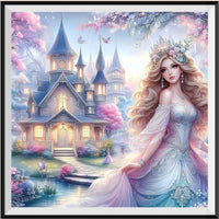 Princess 5d Diy Diamond Painting Kits UK Handwork Hobby FL7637