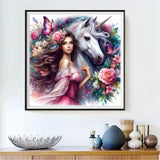 Unicorn 5d Diy Diamond Painting Kits UK Handwork Hobby FL7528