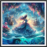 Princess 5d Diy Diamond Painting Kits UK Handwork Hobby FL7636