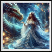 Animal And Human Dragon 5d Diy Diamond Painting Kits UK Handwork Hobby FL8975