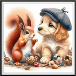 Squirrel 5d Diy Diamond Painting Kits UK Handwork Hobby FL8714