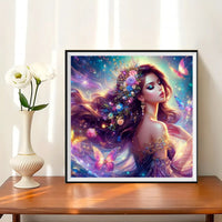 Portrait 5d Diy Diamond Painting Kits UK Handwork Hobby FL7186