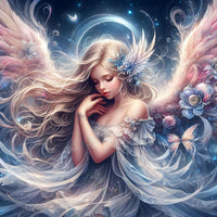 Fairy 5d Diy Diamond Painting Kits UK Handwork Hobby FL7058