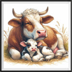 Cow 5d Diy Diamond Painting Kits UK Handwork Hobby FL8724