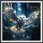 Owl 5d Diy Diamond Painting Kits UK Handwork Hobby FL6961