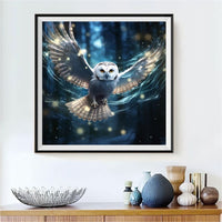 Owl 5d Diy Diamond Painting Kits UK Handwork Hobby FL6961