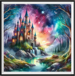 Castle 5d Diy Diamond Painting Kits UK Handwork Hobby FL7371