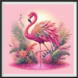 Flamingo 5d Diy Diamond Painting Kits UK Handwork Hobby FL8607