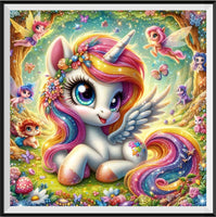 Unicorn 5d Diy Diamond Painting Kits UK Handwork Hobby FL7536