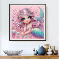 Mermaid 5d Diy Diamond Painting Kits UK Handwork Hobby FL7630