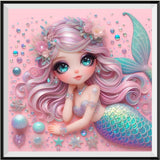 Mermaid 5d Diy Diamond Painting Kits UK Handwork Hobby FL7630