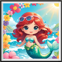 Mermaid 5d Diy Diamond Painting Kits UK Handwork Hobby FL7629