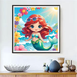 Mermaid 5d Diy Diamond Painting Kits UK Handwork Hobby FL7629