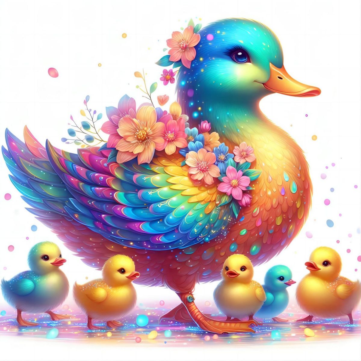 Duck 5d Diy Diamond Painting Kits UK Handwork Hobby FL5405 ...