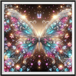 Butterfly 5d Diy Diamond Painting Kits UK Handwork Hobby FL5092