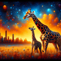 Giraffe 5d Diy Diamond Painting Kits UK Handwork Hobby FL8492