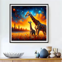 Giraffe 5d Diy Diamond Painting Kits UK Handwork Hobby FL8492