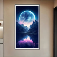 Moon 5d Diy Diamond Painting Kits UK Handwork Hobby FL5237