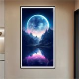 Moon 5d Diy Diamond Painting Kits UK Handwork Hobby FL5237