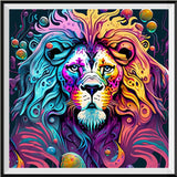 Lion 5d Diy Diamond Painting Kits UK Handwork Hobby FL3174