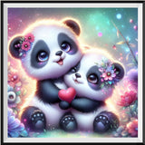 Panda 5d Diy Diamond Painting Kits UK Handwork Hobby FL5393