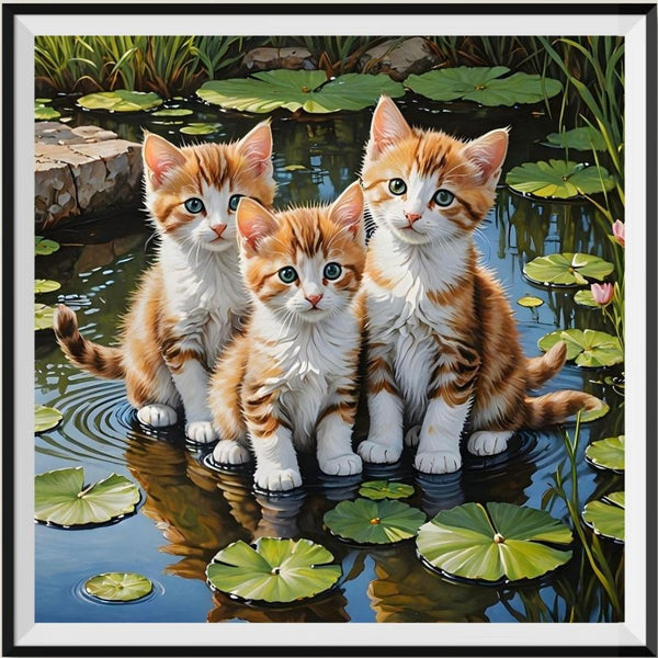 Cat 5d Diy Diamond Painting Kits UK Handwork Hobby FL3164