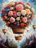 Hot Air Balloon 5d Diy Diamond Painting Kits UK Handwork Hobby FL3691