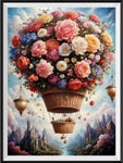 Hot Air Balloon 5d Diy Diamond Painting Kits UK Handwork Hobby FL3691