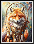 Dream Catcher Fox 5d Diy Diamond Painting Kits UK Handwork Hobby FL2338