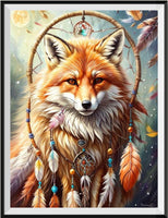 Dream Catcher Fox 5d Diy Diamond Painting Kits UK Handwork Hobby FL2338