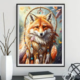 Dream Catcher Fox 5d Diy Diamond Painting Kits UK Handwork Hobby FL2338