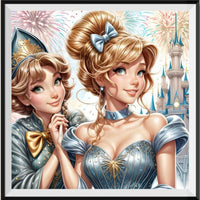 Princess 5d Diy Diamond Painting Kits UK Handwork Hobby FL3105