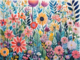 Flower 5d Diy Diamond Painting Kits UK Handwork Hobby FL4116