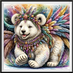 Bear 5d Diy Diamond Painting Kits UK Handwork Hobby FL3234