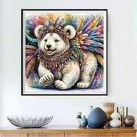 Bear 5d Diy Diamond Painting Kits UK Handwork Hobby FL3234