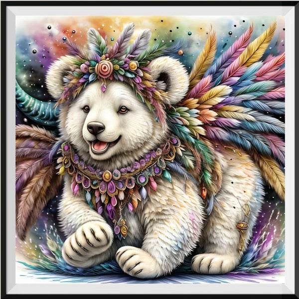Bear 5d Diy Diamond Painting Kits UK Handwork Hobby FL3234