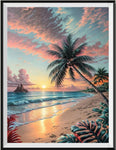 Beach 5d Diy Diamond Painting Kits UK Handwork Hobby FL2200