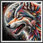 Wolf 5d Diy Diamond Painting Kits UK Handwork Hobby FL3278