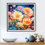 Flower 5d Diy Diamond Painting Kits UK Handwork Hobby FL2012