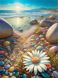 Beach 5d Diy Diamond Painting Kits UK Handwork Hobby FL4513